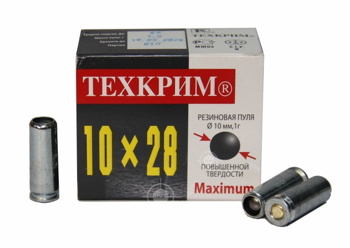 10Х28 Техкрим максимум твердая пуля